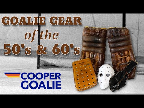 Vintage 1950's and 60's Leather Goalie Gear - Yep, I wore it!