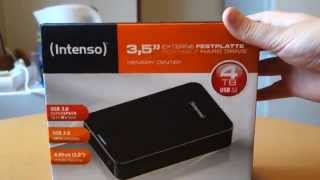 Intenso 3.5" Memory Center 4TB USB 3.0 Unboxing!