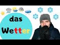 Das Wetter A2 B1 B2 Learn German Deutsch Lernen
