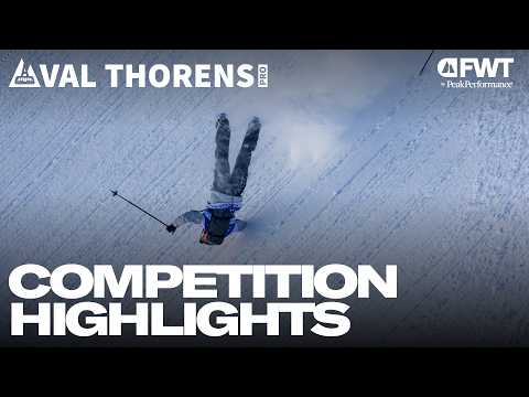 COMPETITION HIGHLIGHTS 😮‍💨 | 2026 Val Thorens Pro | Freeride World Tour