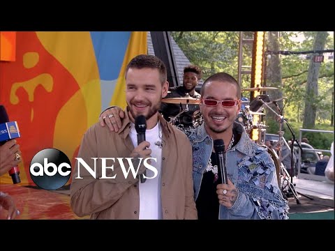 Liam Payne and J Balvin dish on viral music video