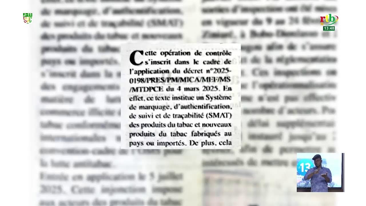 RTB -JT de 13H du 14 Avril 2026