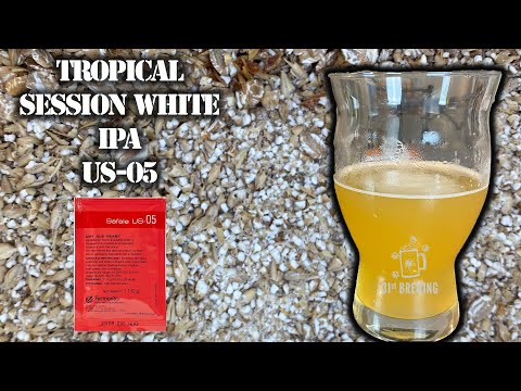 Tropical Session White IPA US-05 Yeast All Grain Anvil Foundry