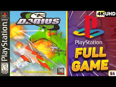 G-Darius [PS1] Gameplay Walkthrough FULL GAME [4K60ᶠᵖˢ UHD🔴]