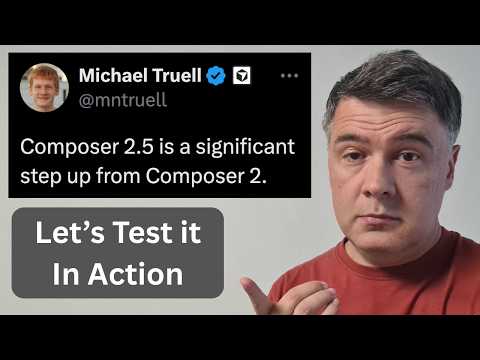 I Tested NEW Composer 2.5. Wow. (Updated LLM Benchmark)