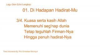 Download lagu Lagu sion edisi lengkap 01  Dihadapan Hadirat Mu karaoke mp3