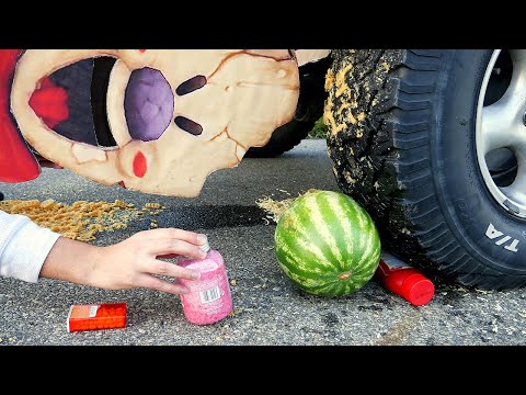 Rod from ICE SCREAM Crushing Crunchy Things by Car!