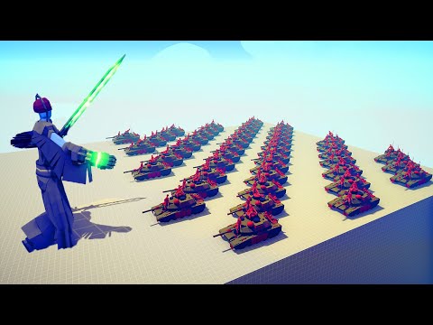 BILLY THE HERO vs 100x BOSS UNITS | TABS - Totally Accurate Battle Simulator