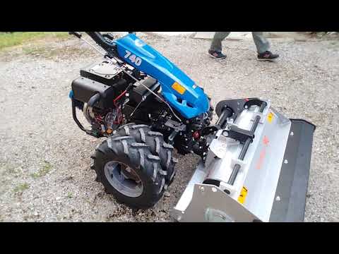 BCS YANMAR LN 100 MULCHER 90 ROLLER BLADE