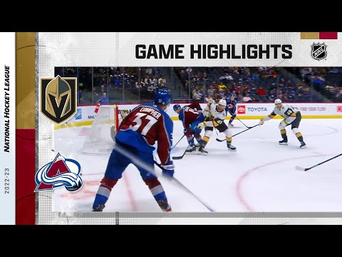 Golden Knights @ Avalanche 5/25/ | NHL Highlights