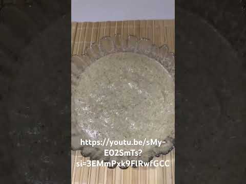 نانی هەرزن بێ گلۆتین،،،خبز الدخن بدون غلوتين. Millet bread Gluten free