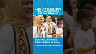Jago Main Permainan Tradisional, Ini Momen Ibu Iriana Perlihatkan Kelihaiannya Main Bekel & Congklak