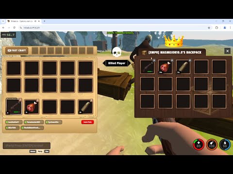 Tribals.io PvP [ TGUN ] [ GL ] + [ EMPR ] [ -NL- ] ☠️ Funny❤️‍🔥