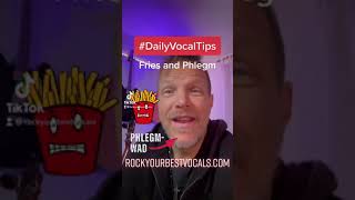 #DailyVocalTips #Shorts #TikTok How to clear phlegm from your throat. Also don’t eat hot fries 🍟