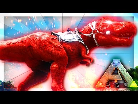 ARK: Survival Evolved Server - ALPHA T-REX RAMPAGE! #15