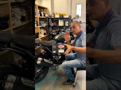 Triumph Scrambler 400X BMC Air-filter Install #bigbearbangalore #triumphscrambler400x #bmcairfilter