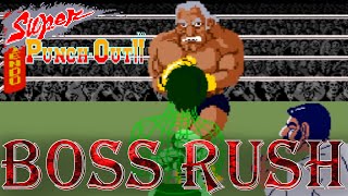 Super Punch-Out!! (Arcade) - Boss Rush (All Opponents, No Damage)