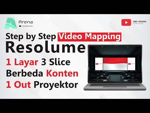 Step-by-Step Video Mapping Resolution | 1 Screen, 3 Different Content Slices, 1 Projector Output