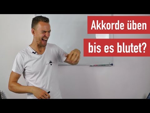 E-Gitarre lernen für Anfänger - Akkorde üben bis du vor Schmerzen nicht mehr kannst?