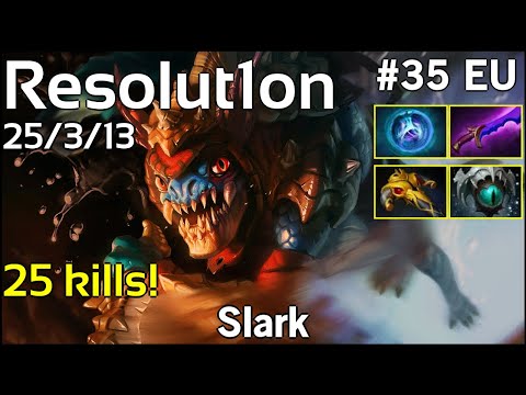 Resolut1on Slark - Dota 2 7.08