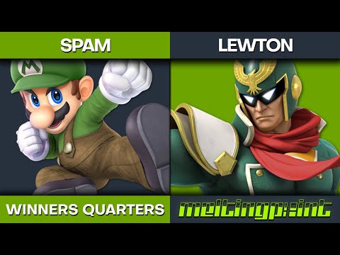 MeltingPoint 48 - W. Quarters - Spam (Mario) vs Lewton (Cpt Falcon)