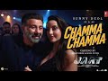 Jaat Item Song Chamma Chamma Sunny Deol Nora Fatehi Jaat Song Jaat Teaser Jaat Movie