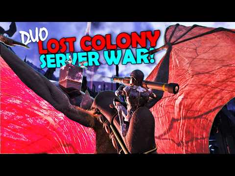 Raiding NEW ASTRAEOS CAVE & Starting A SERVER WAR On Lost Colony! ARK Official PvP Ep.4