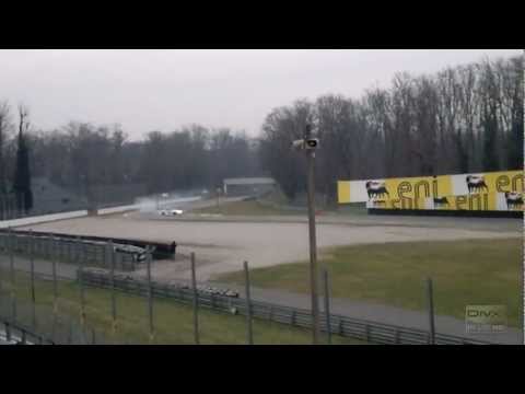 Nissan Silvia Drift in Variante Ascari @ Monza - Speed Day 27-01-2013