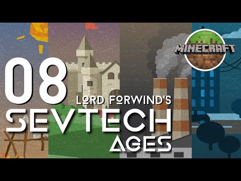 Minecraft Sevtech Ep.8 Salt Hunt!