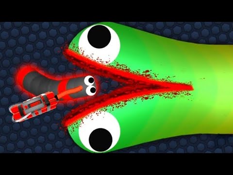 Slither.io A.I Tiny Invansion Snake Vs Giant Monster Snakes Mr weiyu Slitherio good game