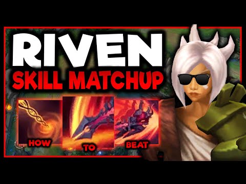 THE LEGENDARY RIVEN SKILL MATCHUP YOU ALL WANT TO SEE (HOW TO BEAT) - S12 Riven TOP Gameplay Guide