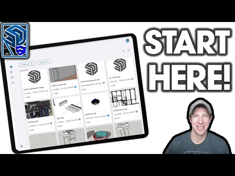 Getting Started with SketchUp for Ipad Part 1 - The Home Screen!