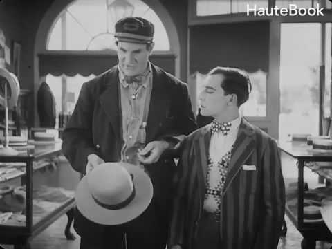 Buster Keaton   Steamboat Bill Jr  1928   Trying Various Hats