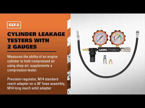 LANG CLT-2 - Cylinder Leakage Testers With 2 Gauges
