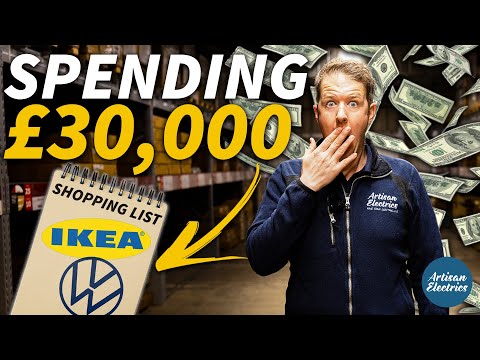 THE MOST MONEY I'VE EVER SPENT IN A DAY! - Electrician Life