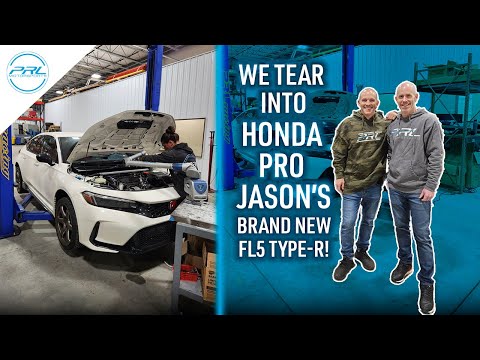 Tearing Apart HondaPro Jason's BRAND NEW 2023 Honda Civic Type-R FL5