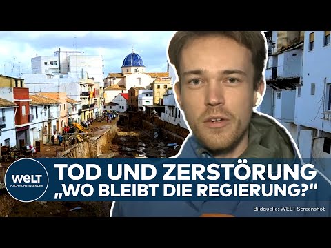 Video Thumbnail: JAHRHUNDERTFLUT IN SPANIEN: Schlamm und Hoffnungslosigkeit – Valencia ringt mit den Folgen