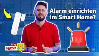 Alarmanlage im Smart Home einrichten | Frag FRITZ!