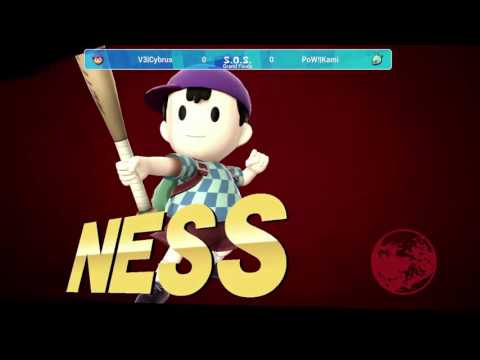 SOS10 Grand Finals - V3|Cybrus (Ness) vs PoW!|Kami (Mewtwo)