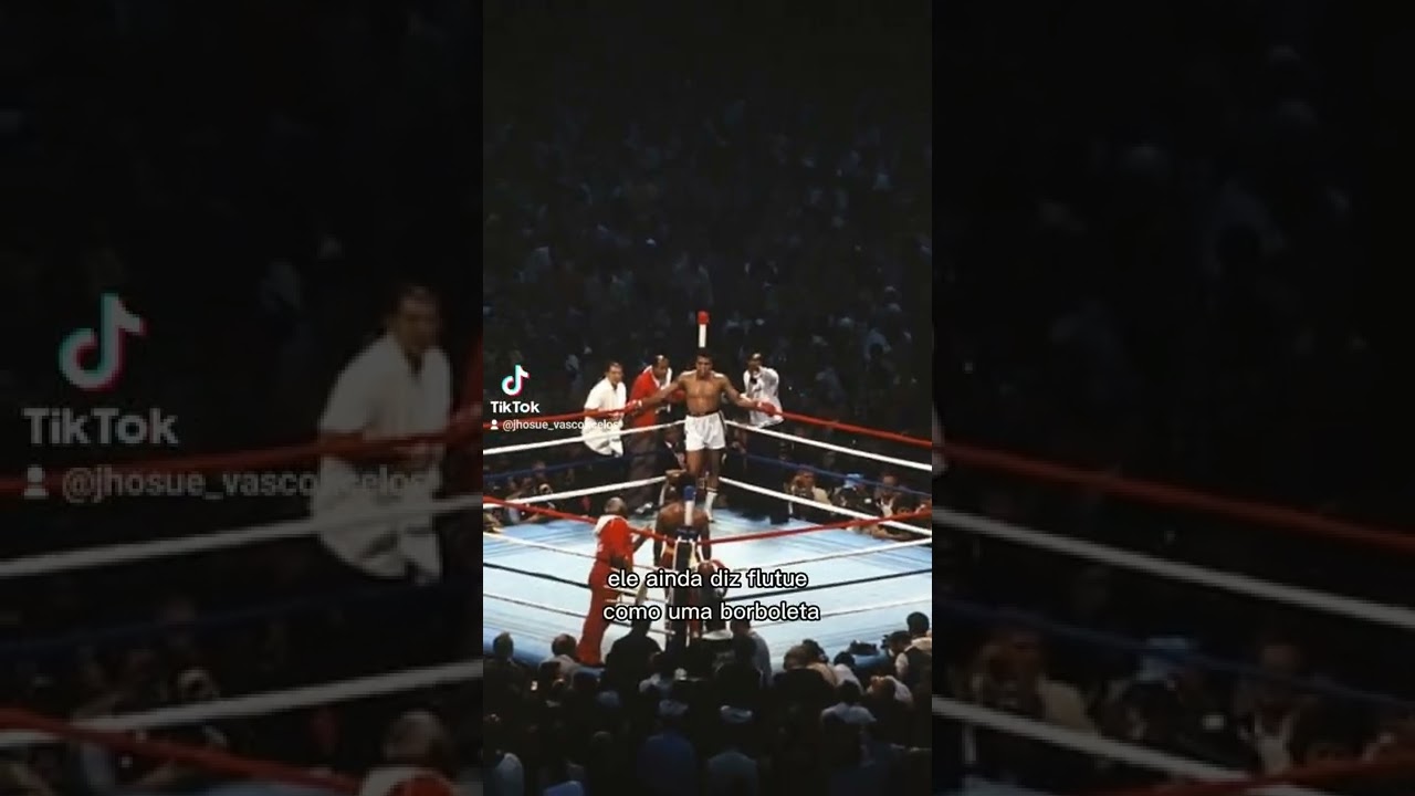 Muhammad ali se esquivou de 23 golpes em 10 segundos #shorts