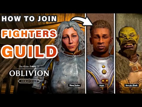 How to Join The Fighters Guild | All Fighters Guild Locations ► Oblivion Remastered