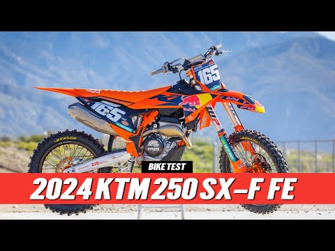 2024 KTM 250 SX-F Factory Edition Intro | Updated Bike Test Review