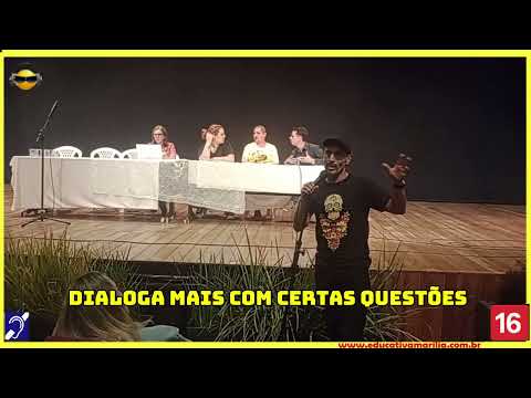 Tv Educativa Gonzalo Pérez, Questiona a Junção das Artes Cênicas com outras Linguagens na 8ª Conferência Municipal de cultura de Marília S.P.
