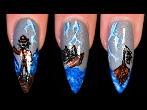 Nail art: The Flying Dutchman⚓ | myth series