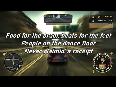 NFS Most Wanted OST - B side wins again - DJ Spooky & Dave Lombardo With lyrics