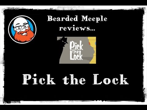 Bearded Meeple reviews Pick the Lock
