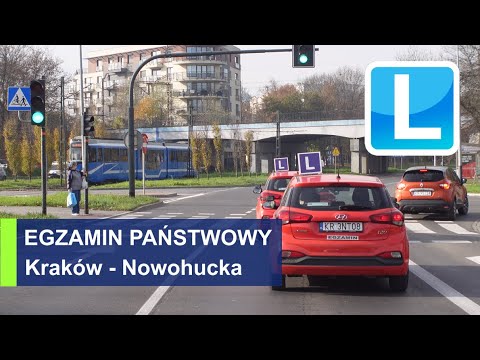 Trasa egzaminacyjna Kraków - zobacz jak zdać egzamin na prawo jazdy w MORD Kraków Nowohucka