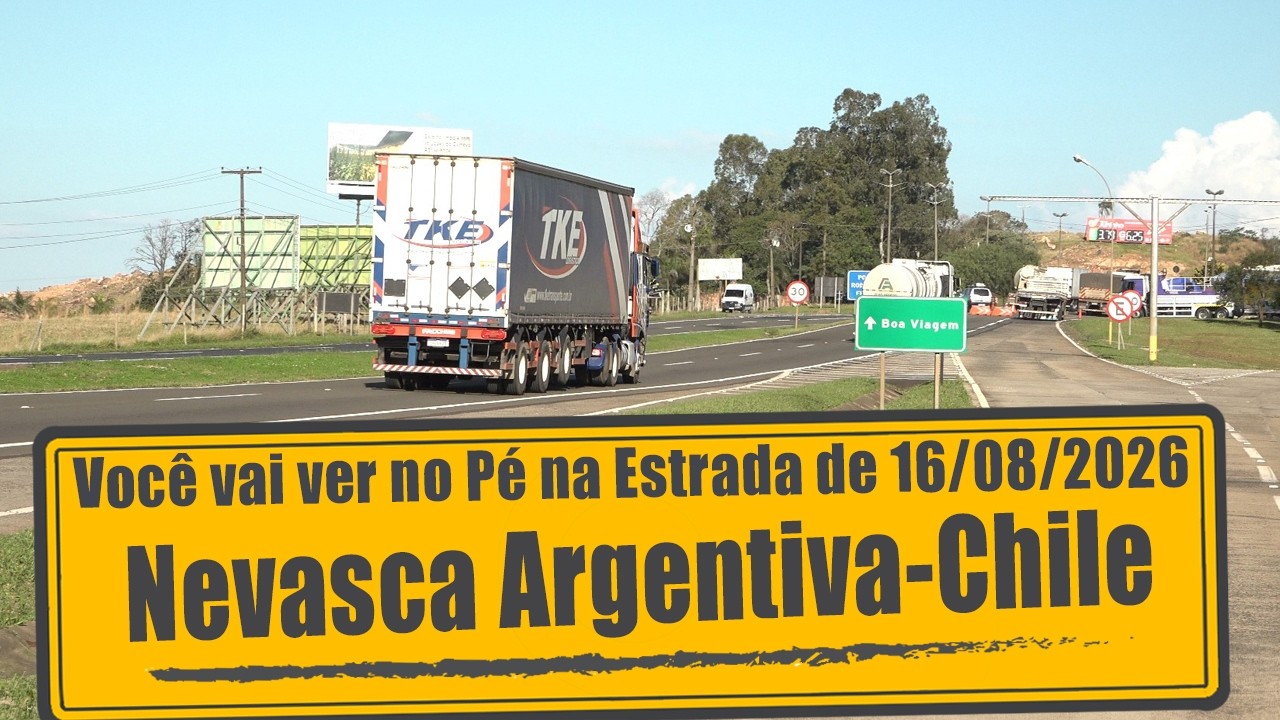 Nevasca na fronteira Argentina-Chile