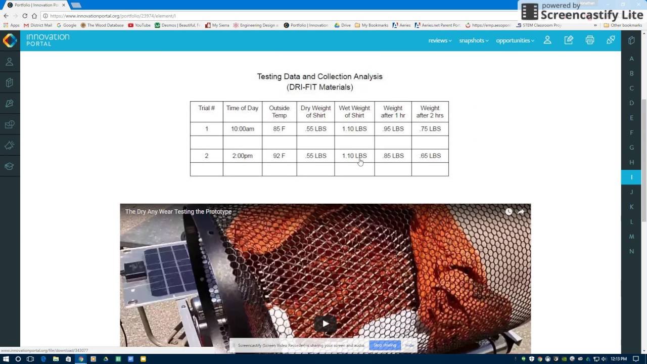 Example Engineering Design and Development Portfolio