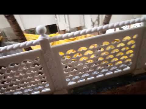 White Makrana Marble Jali With Pillar, Thickness: 40 mm